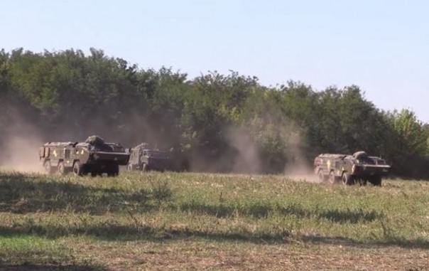 Укрофашисты отрабатывают на Донбассе развертывание ракетных войск