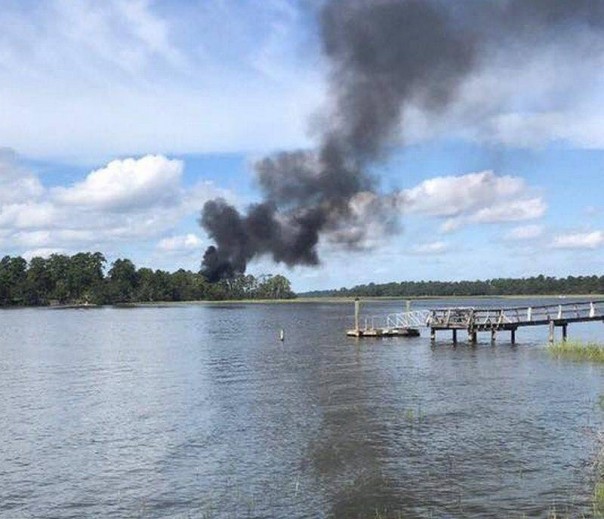 В США разбился истребитель пятого поколения F-35B (Видео)