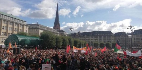 В Германии около 14 тысяч человек вышли на акцию против расизма