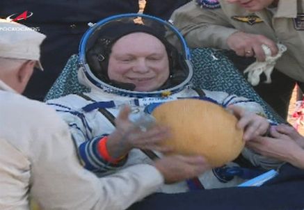 На Землю вернулся экипаж МКС