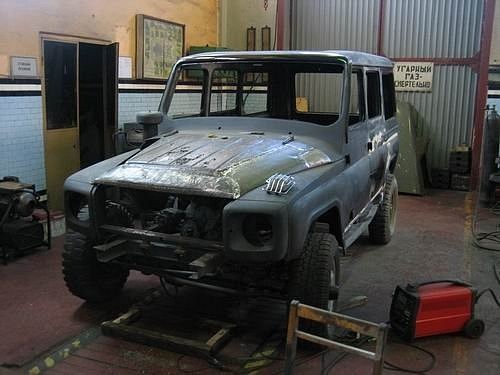 Гелики для бедных. На Украине их делают из УАЗа