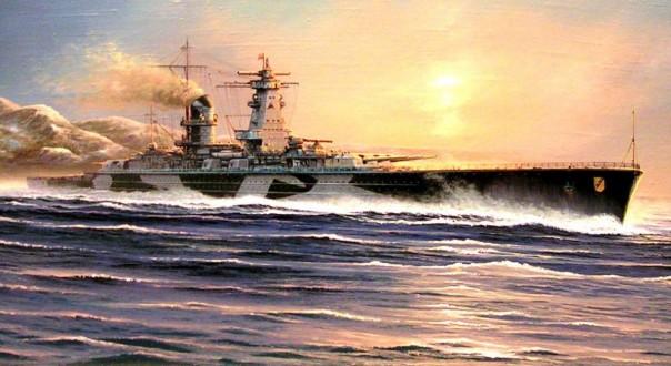 Страна Чудес за Полярным кругом: как немецкому линкору не хватило отмороженности