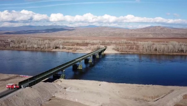Мост через Енисей торжественно открыли в Туве