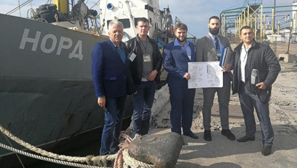 Власти Украины изъяли захваченный российский сейнер "Норд"