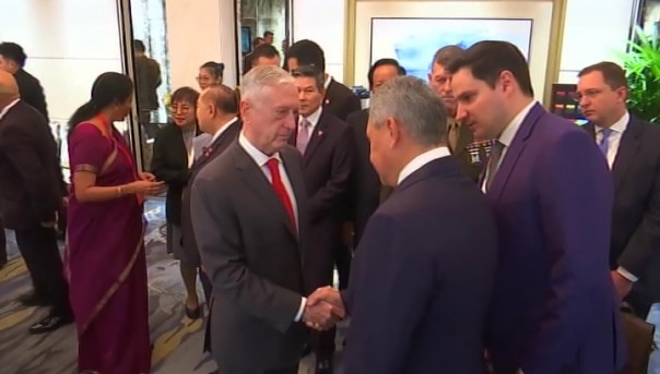 Министр обороны России Шойгу впервые встретился с главой Пентагона Мэттисом