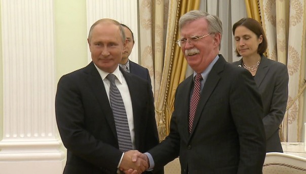 Пресс-конференция Джона Болтона по итогам визита в Москву