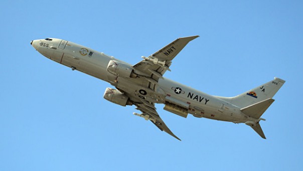 Американский самолет-разведчик провел полет у российских баз в Сирии