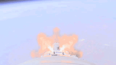 "Роскосмос" опубликовал видео аварии "Союза-ФГ" с бортовых камер