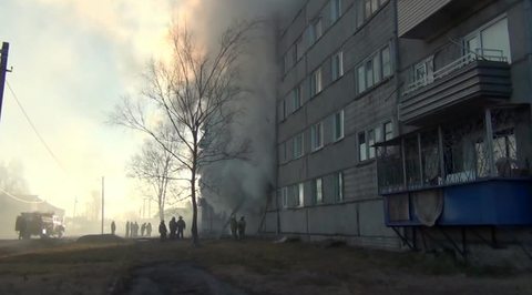 Взрыв газа в Приамурском (Еврейская АО): пострадали 5 человек, эвакуированы 120