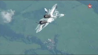 Момент разрушения крыла новейшего истребителя Су-57 попал на видео