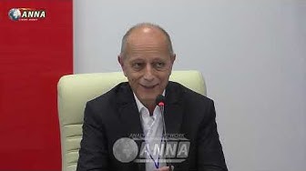 Пресс конференция международных наблюдателей, прибывших на выборы в ЛНР