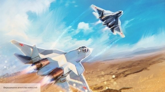 В России по ТВ случайно показали секретный истребитель шестого поколения