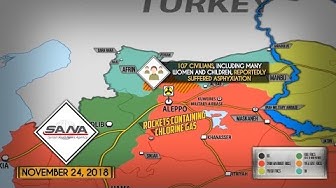 26 ноября 2018. Военная обстановка в Сирии. Сообщения о химатаке боевиков в Алеппо | Западные СМИ признали причастность оппозиции к химатаке в Алеппо