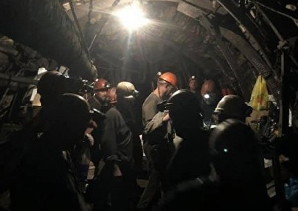 На Украине горняки шахты им. Капустина более месяца бастуют под землей