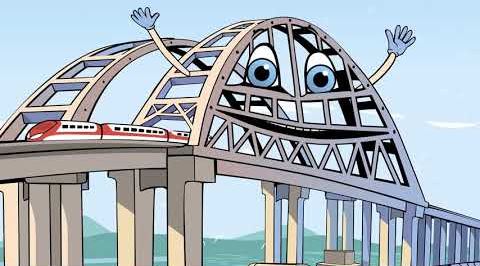 Крымский мост - новогоднее поздравление и итоги года!