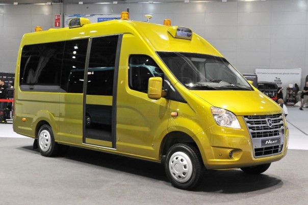 Беспилотная «ГАЗель NEXT» на полигоне