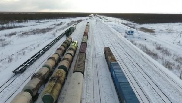 В Якутии построили крупнейший железнодорожный узел на северо-востоке России