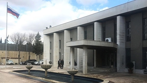 Недалеко от российского посольства в Дамаске прогремел взрыв