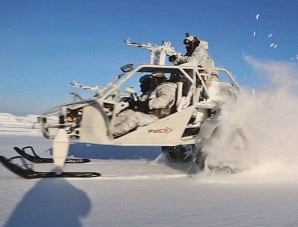 Чеченский багги «Чаборз» проверили в Арктике: кадры испытаний