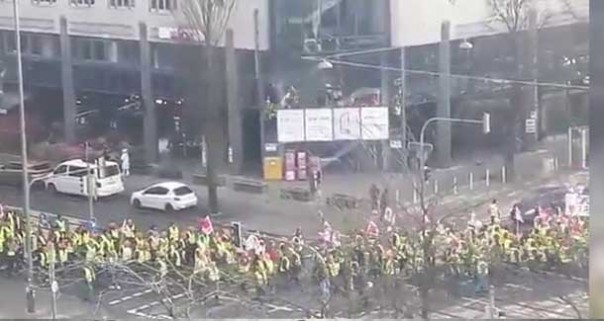 Германию охватили масштабные забастовки