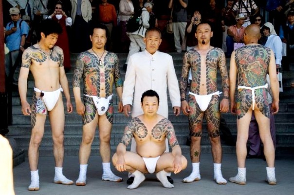 Якудза в бане пранк