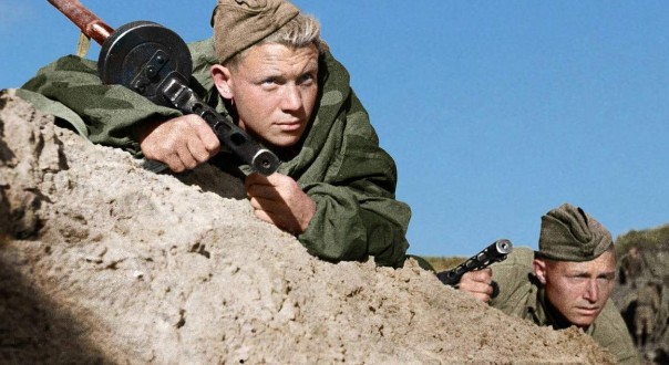 Советские диверсанты в тылу врага: бой на дороге