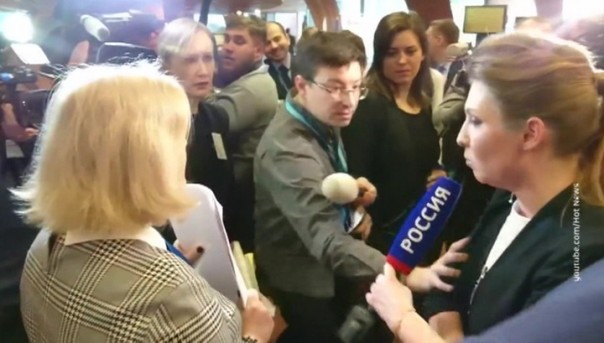 Украинский депутат, толкнувший Ольгу Скабееву в ПАСЕ, получит госнаграду Эстонии