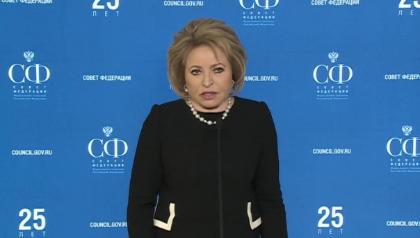 Заявление Валентины Матвиенко по делу Арашукова