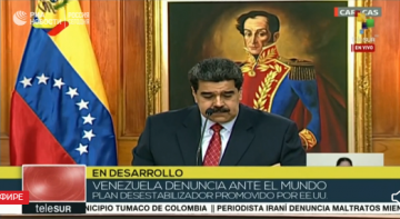 Пресс-конференция Николаса Мадуро после попытки переворота. Прямая трансляция