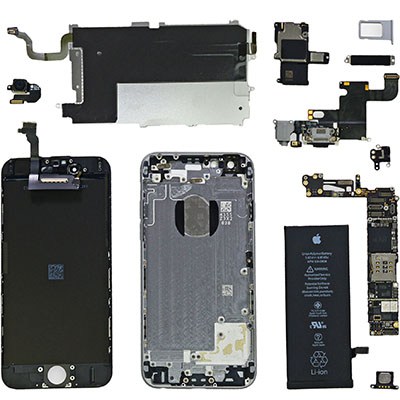 Виды запчастей и инструментов для ремонта мобильных телефонов