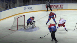 Хоккейная команда Путина и Лукашенко победила с разгромным счётом 16:1