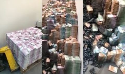 На одном из складов Москвы обнаружены тонны обгоревших денег