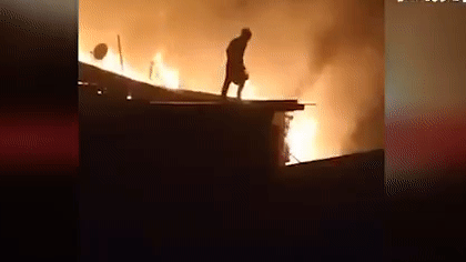 Пожар в дагестанском селе Тисси-Ахетле потушен