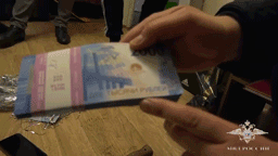 Не выкидывать же. Полиция задержала подозреваемого в изготовлении поддельных купюр из новогодней мишуры