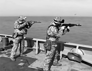 В Сети высмеяли учения украинских моряков в Азовском море