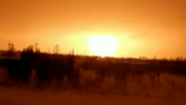 Видео: взрыв произошел на магистральном газопроводе в ХМАО