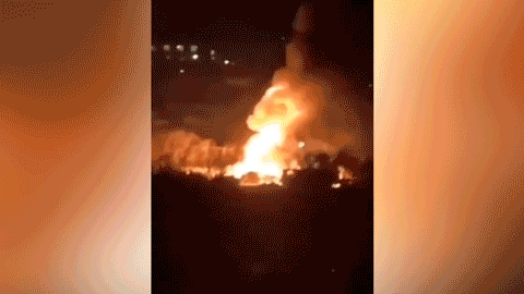 Очевидцы сняли ужасающий момент, как заправка в Кропивницком взлетела на воздух