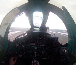 Летчики ВКС РФ на МиГ-31БМ выполнили пуски ракет «воздух - воздух»: кадры из кабины экипажа