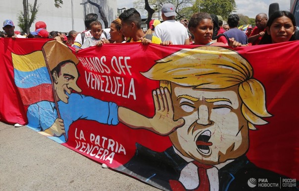 В России отреагировали на призыв Трампа "убраться из Венесуэлы"