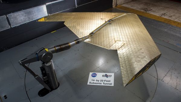 Создано крыло самолёта, способное автоматически адаптироваться к любому полёту