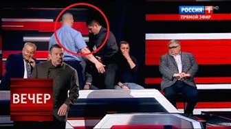 "Пошёл вон отсюда!" Соловьёв вышвырнул наглого нациста Корейбу