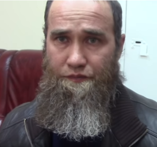 Опубликовано видео допроса задержанного участника банды Басаева и Хаттаба