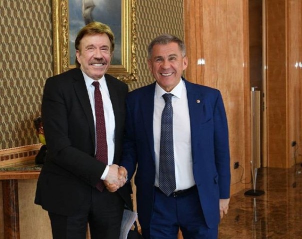 Главой Минспорта Татарстана "назначен" Чак-Чак Норрис