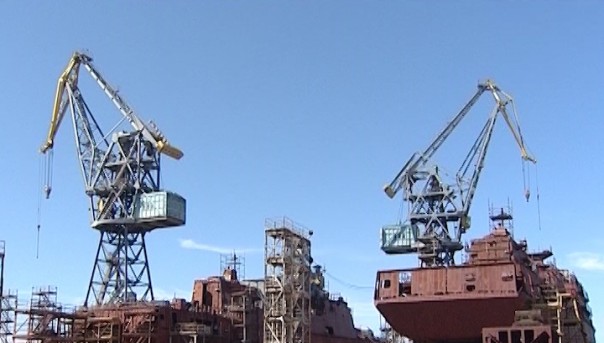 В Калининграде заложили два больших десантных корабля для ВМФ России