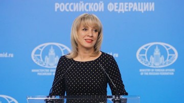 Захарова пошутила над "активным укреплением" Украиной границы с Россией