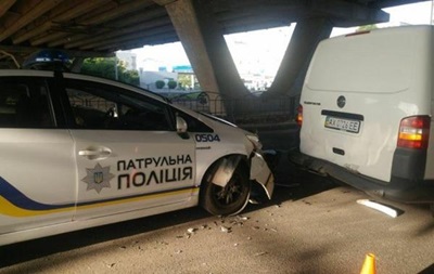 Патрульные Харькова дважды за сутки попадали в ДТП