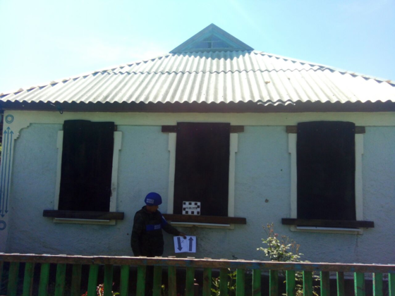 Сводка от НМ ЛНР 20.05.2019. НМ ЛНР сбила беспилотник ВСУ, проводивший разведку в районе Сокольников. ГП ЛНР обнаружили схрон с боеприпасами