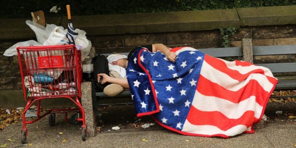 США в кризисе - Дороги ужасные, люди обнищали!