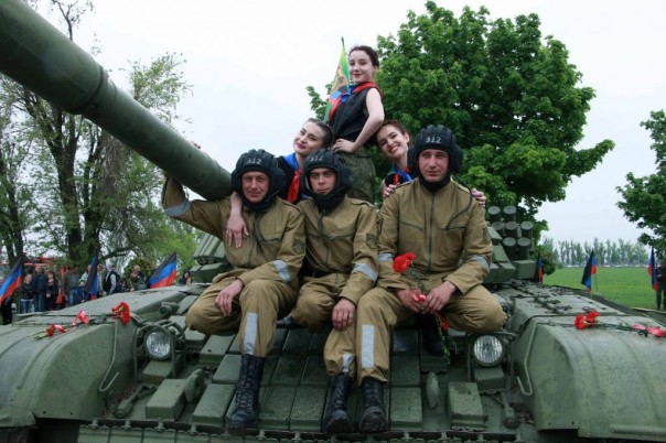 На Саур-Могиле прошел «танковый вальс»