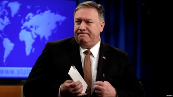 Помпео отменил визит в Москву из-за Ирана